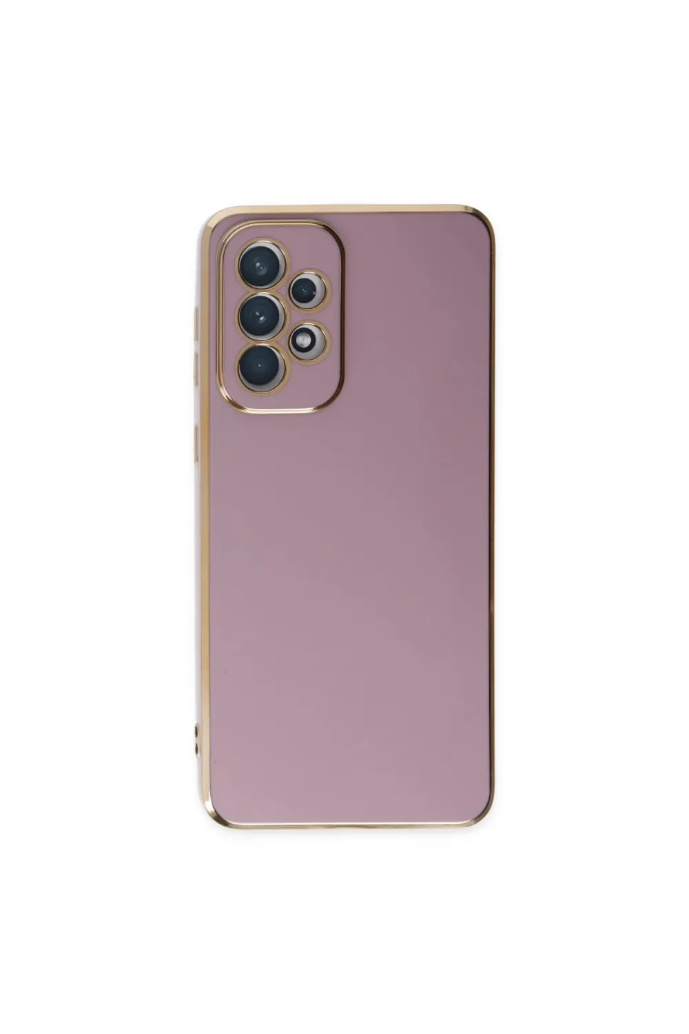 Samsung Galaxy A73 5g Kılıf Volet Silikon - Mor