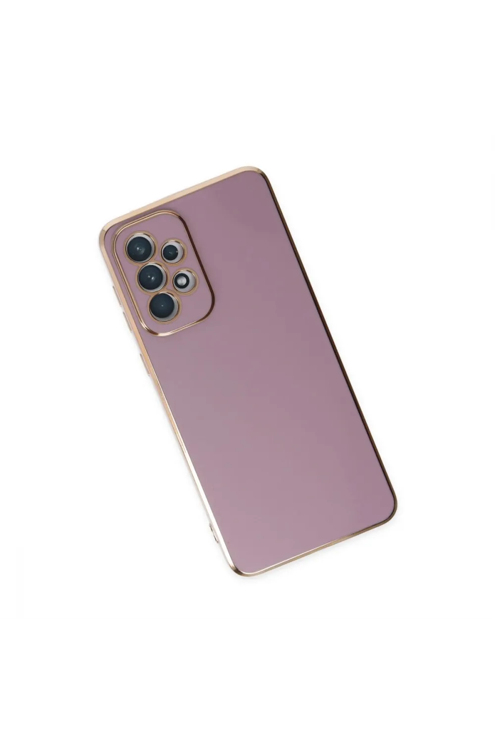 Samsung Galaxy A73 5g Kılıf Volet Silikon - Mor
