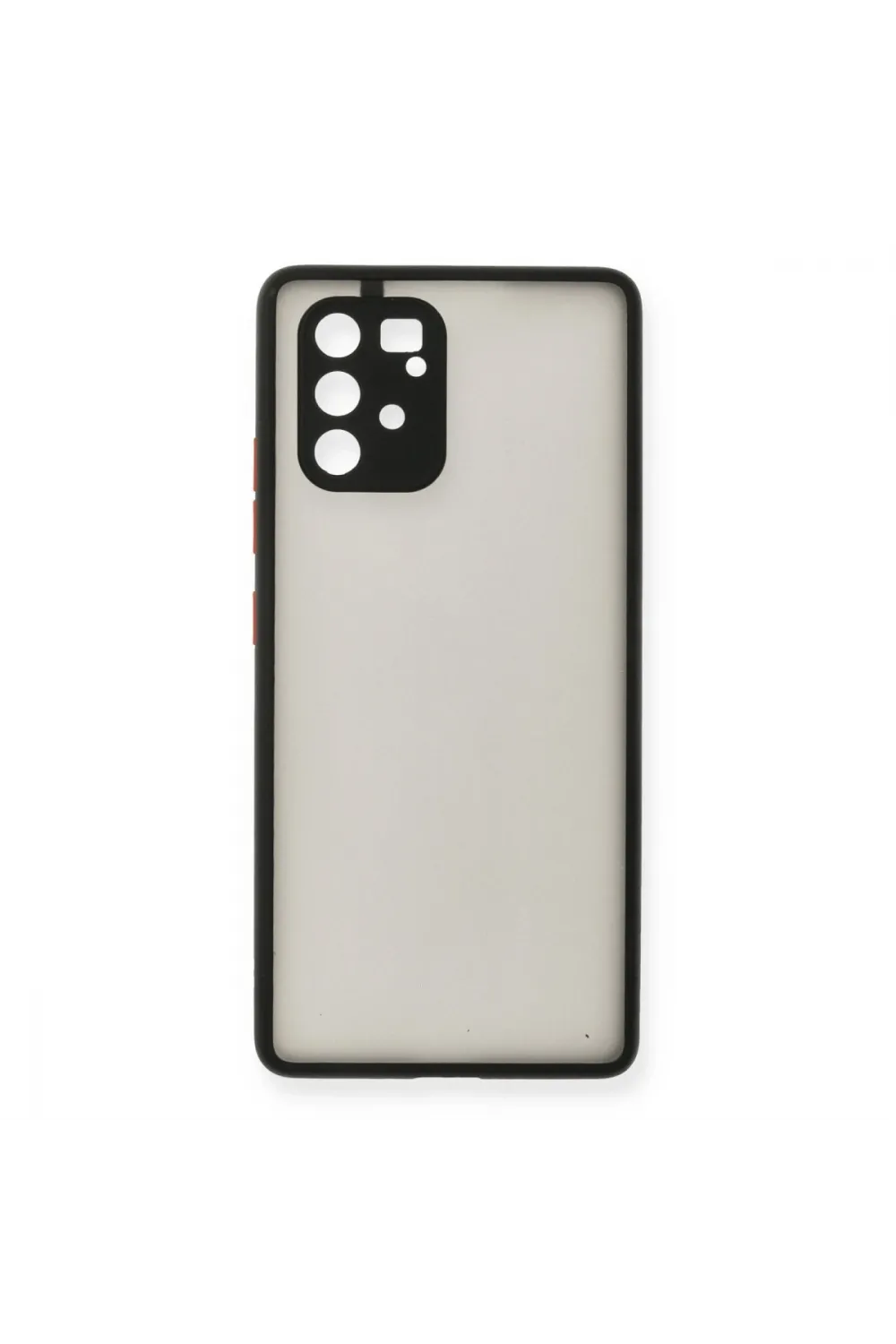 Samsung Galaxy A91 / S10 Lite Kılıf Montreal Silikon Kapak - Siyah
