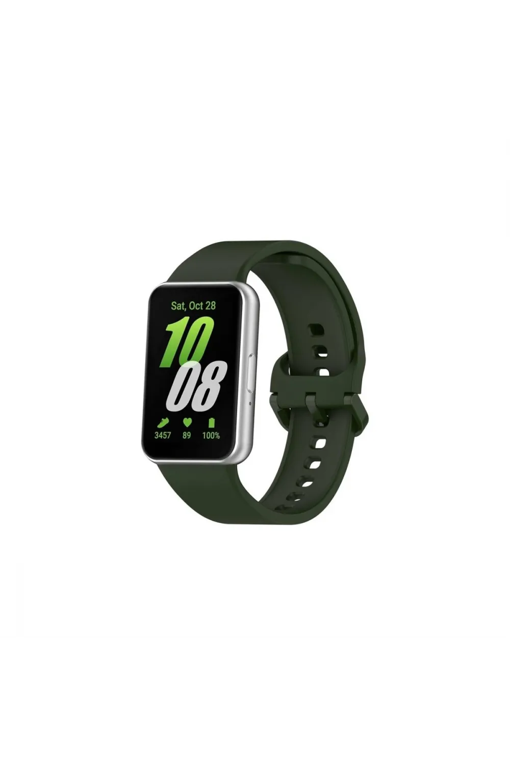 Samsung Galaxy Fit 3 Klasik Kordon (saat Değildir) - Haki Yeşil