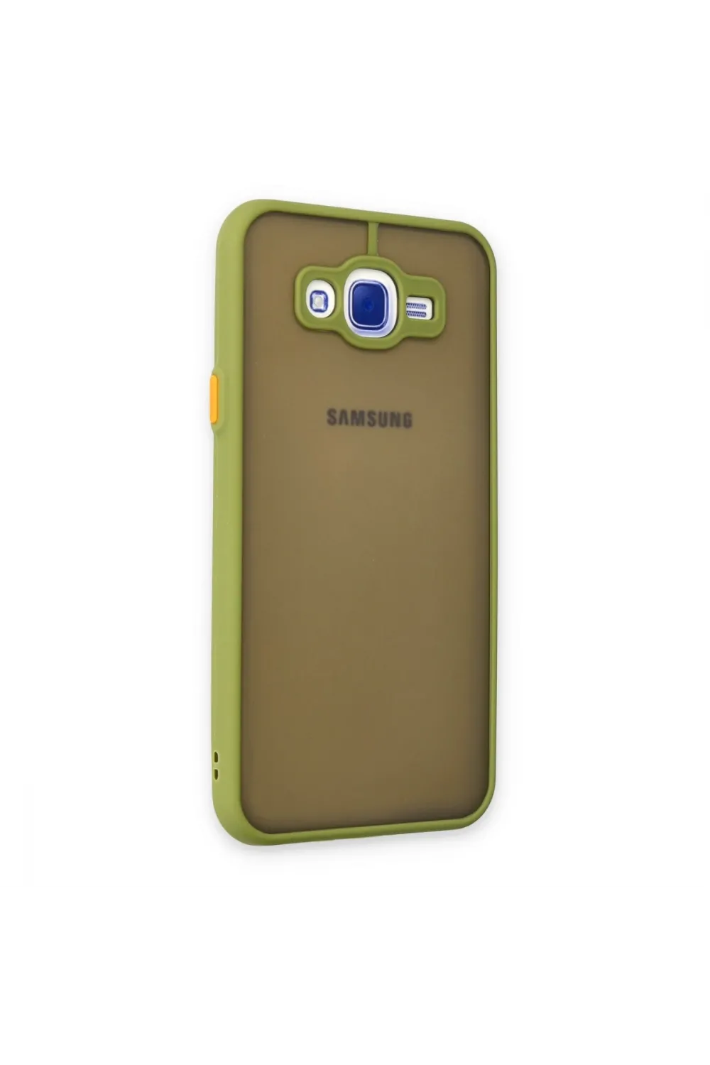 Samsung Galaxy J7 Kılıf Montreal Silikon Kapak - Açık Yeşil