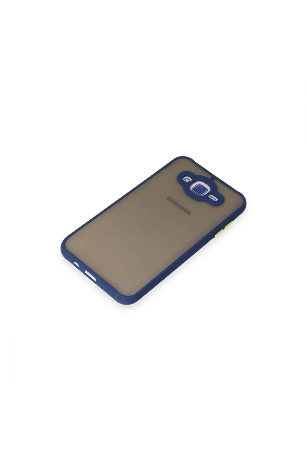 Samsung Galaxy J7 Kılıf Montreal Silikon Kapak - Lacivert