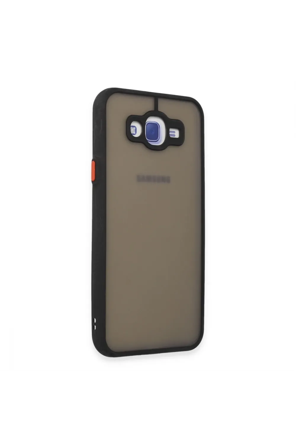 Samsung Galaxy J7 Kılıf Montreal Silikon Kapak - Siyah