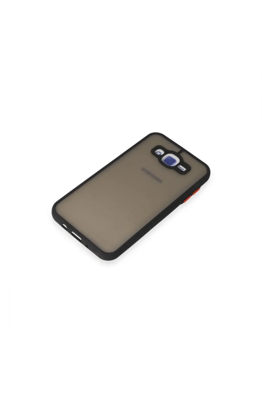 Samsung Galaxy J7 Kılıf Montreal Silikon Kapak - Siyah