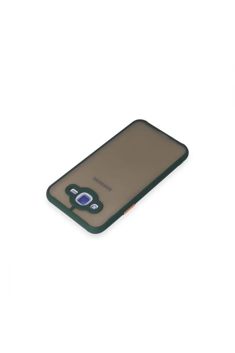 Samsung Galaxy J7 Kılıf Montreal Silikon Kapak - Yeşil