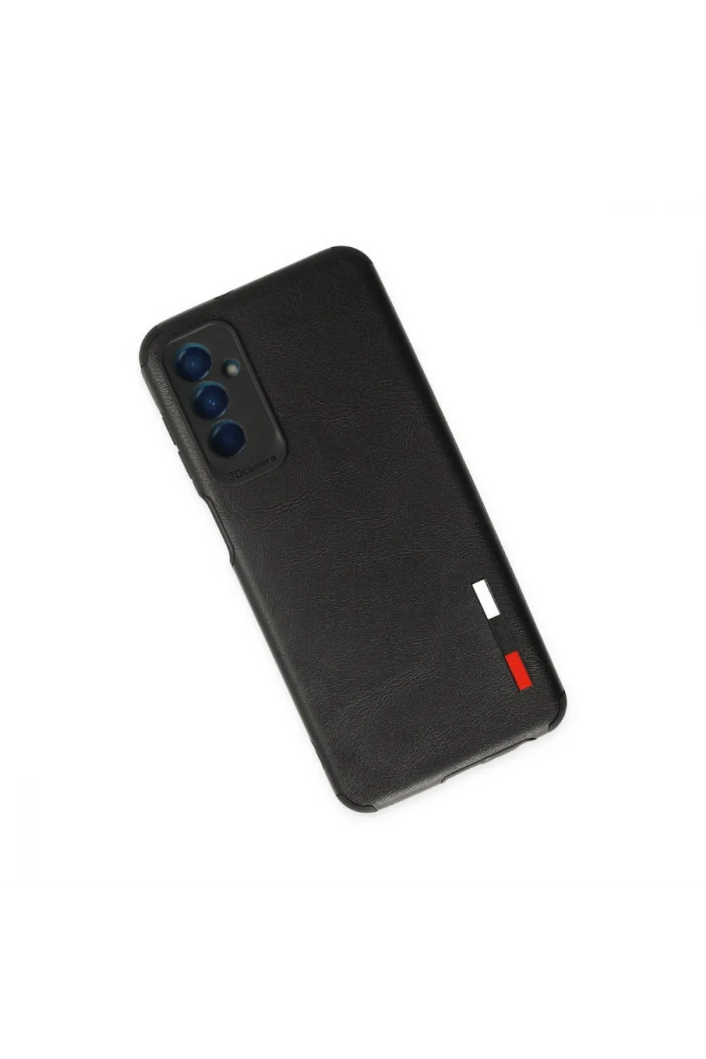 Samsung Galaxy M13 Kılıf Loop Deri Silikon - Siyah