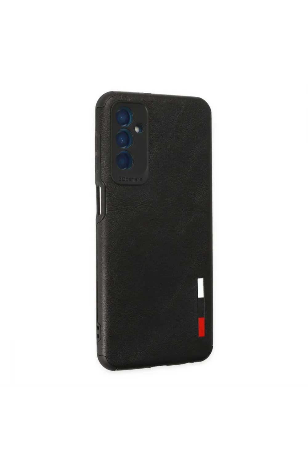 Samsung Galaxy M13 Kılıf Loop Deri Silikon - Siyah