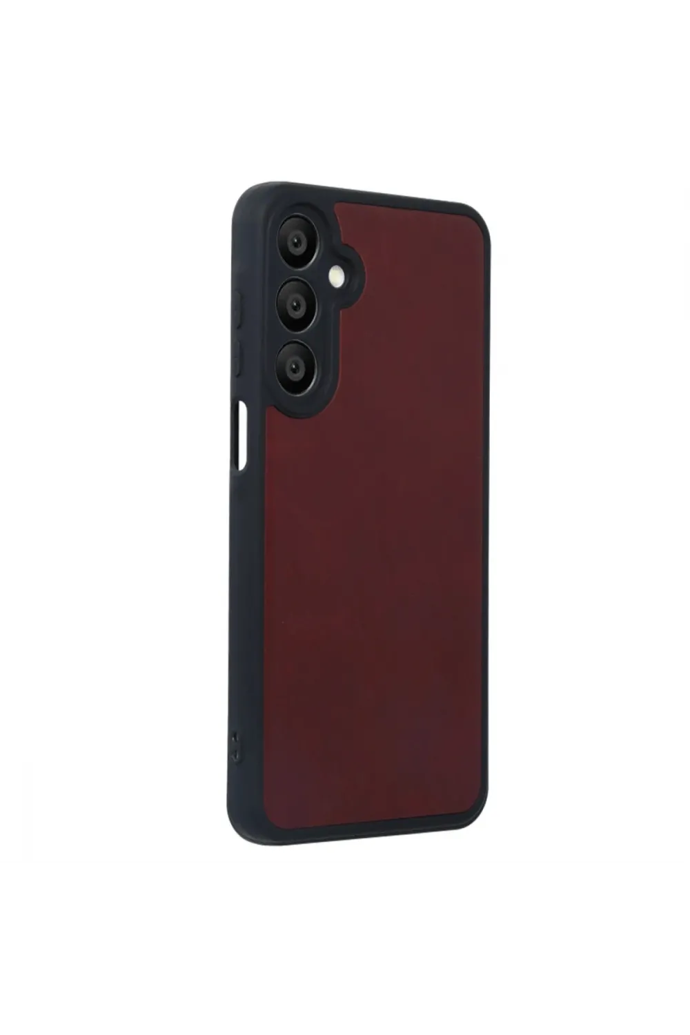 Samsung Galaxy M15 Kılıf Aras Deri Kapak - Bordo