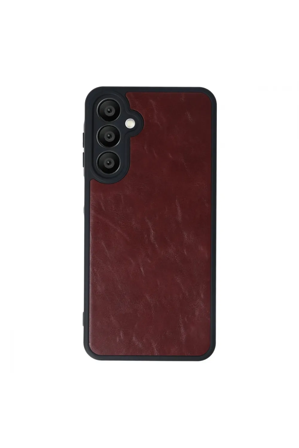 Samsung Galaxy M15 Kılıf Aras Deri Kapak - Bordo
