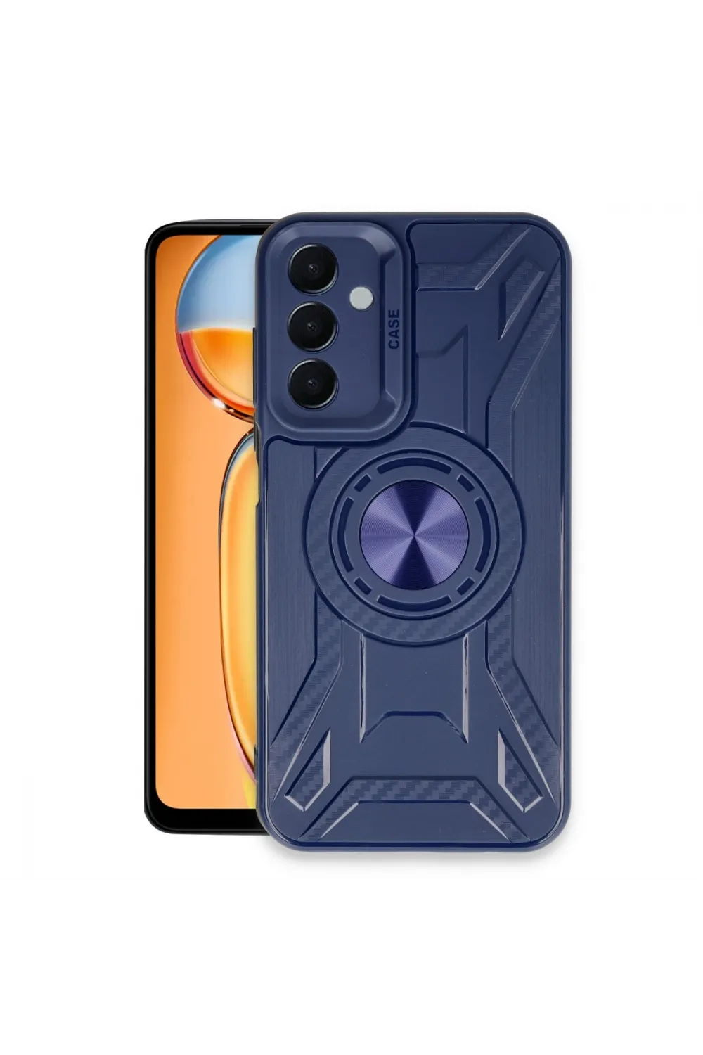 Samsung Galaxy M15 Kılıf Lincoln Silikon - Lacivert