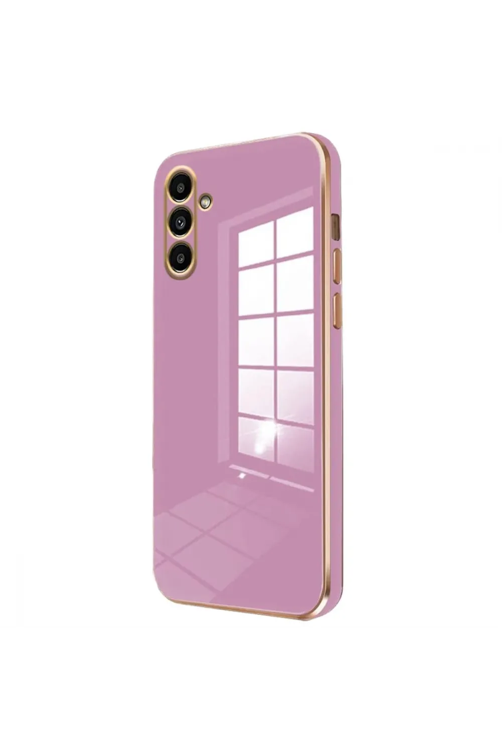 Samsung Galaxy M15 Kılıf Volet Silikon - Mor