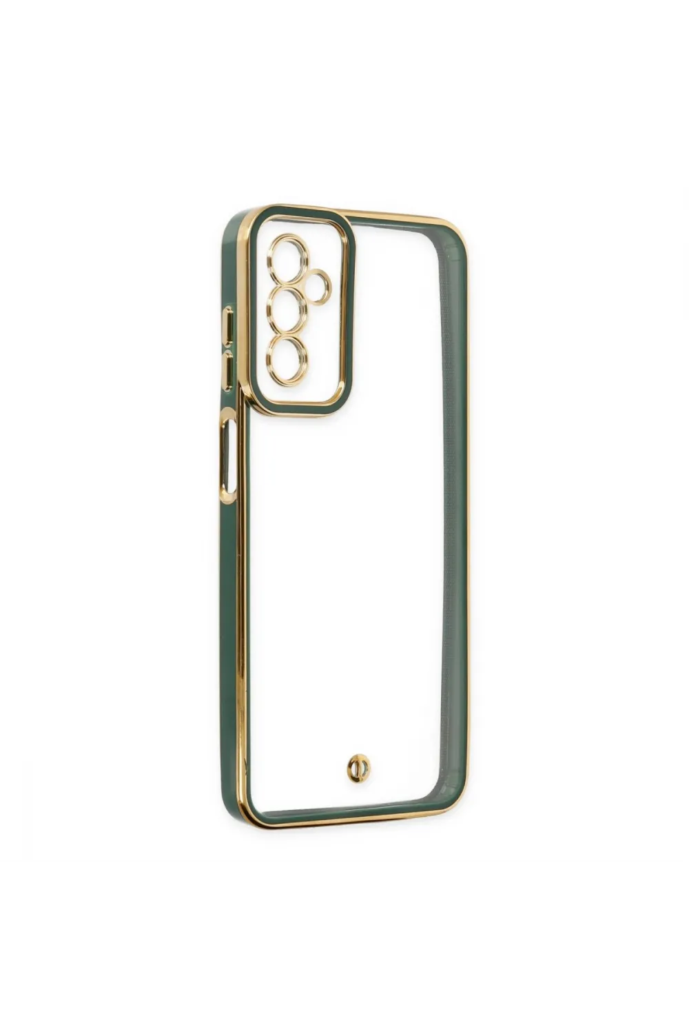 Samsung Galaxy M23 Kılıf Liva Lens Silikon - Yeşil