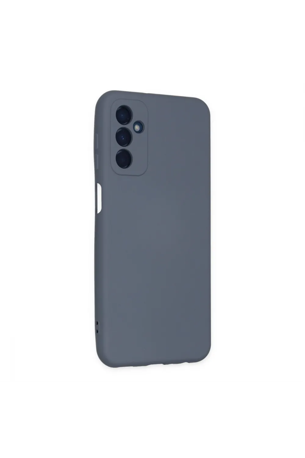 Samsung Galaxy M23 Kılıf Nano İçi Kadife Silikon - Gri