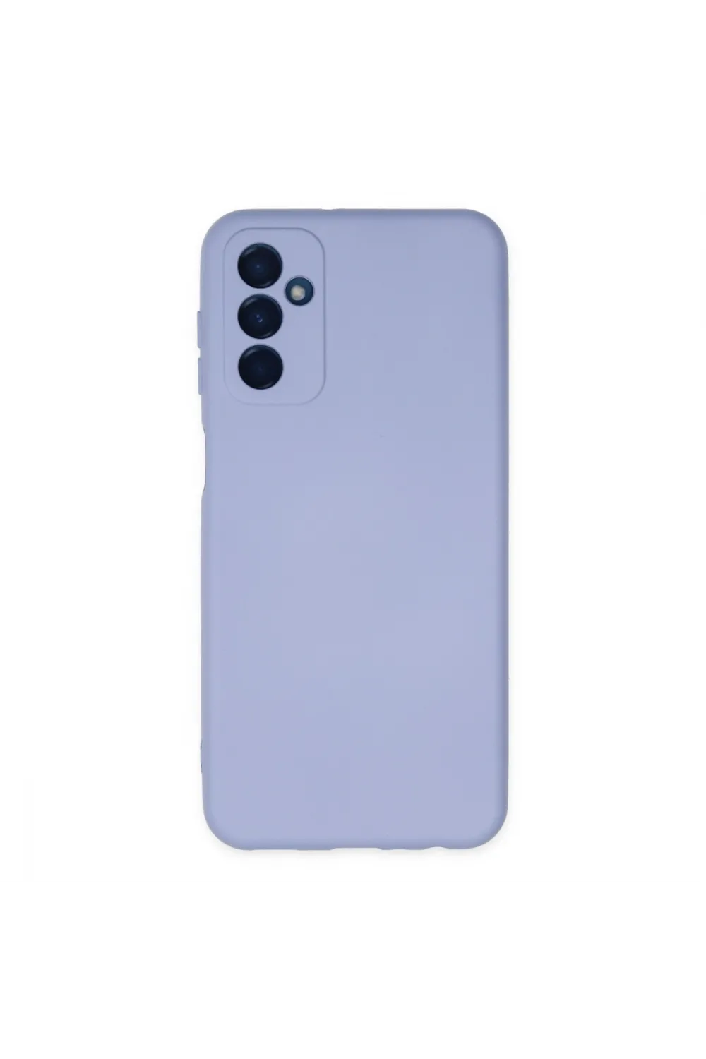 Samsung Galaxy M23 Kılıf Nano İçi Kadife Silikon - Lila