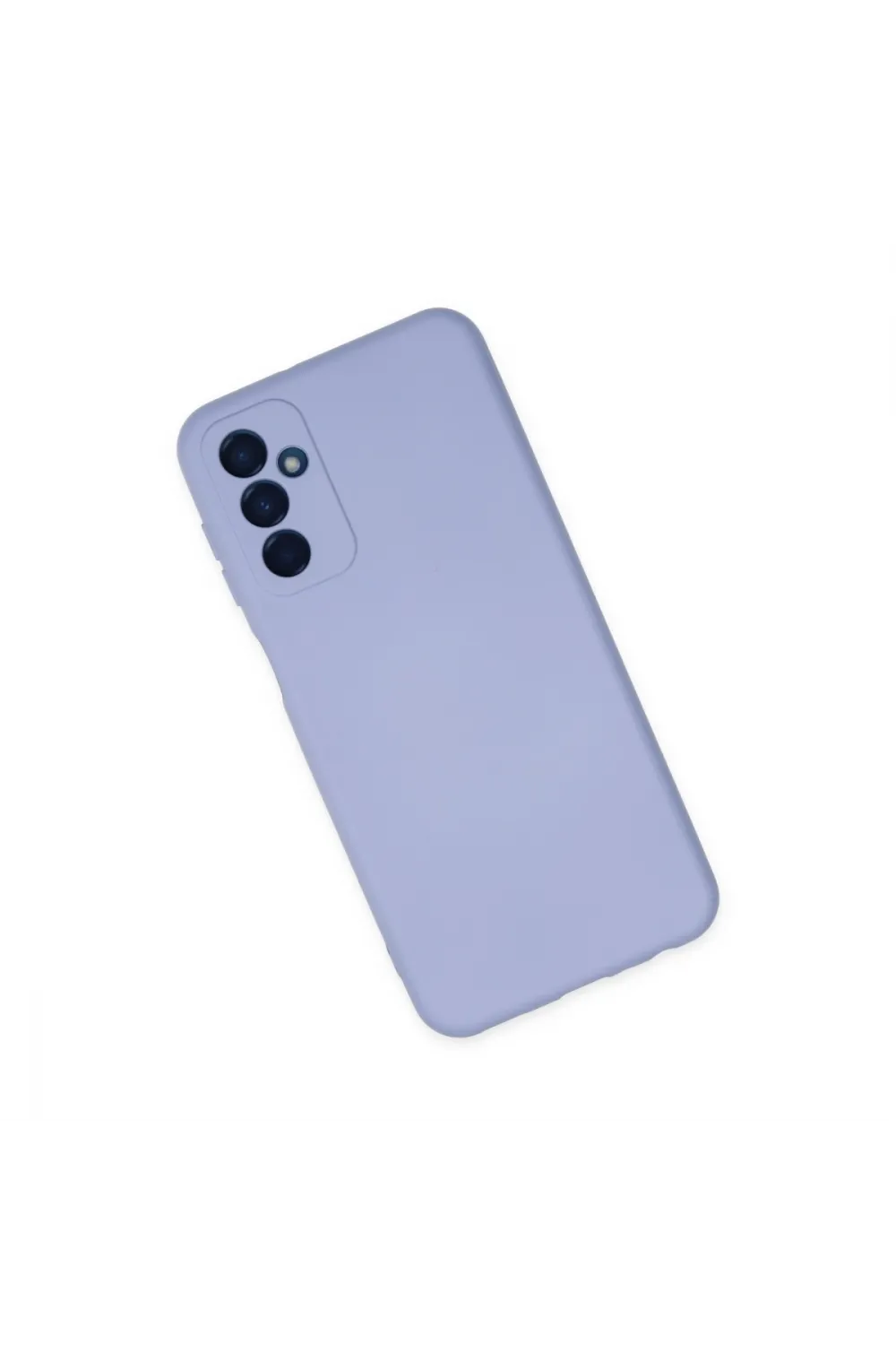 Samsung Galaxy M23 Kılıf Nano İçi Kadife Silikon - Lila