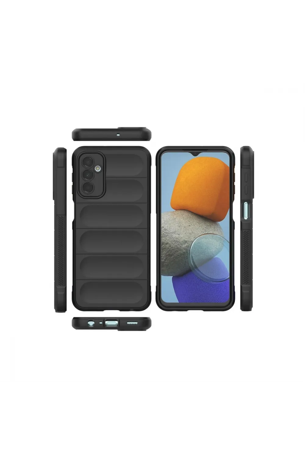 Samsung Galaxy M23 Kılıf Optimum Silikon - Siyah