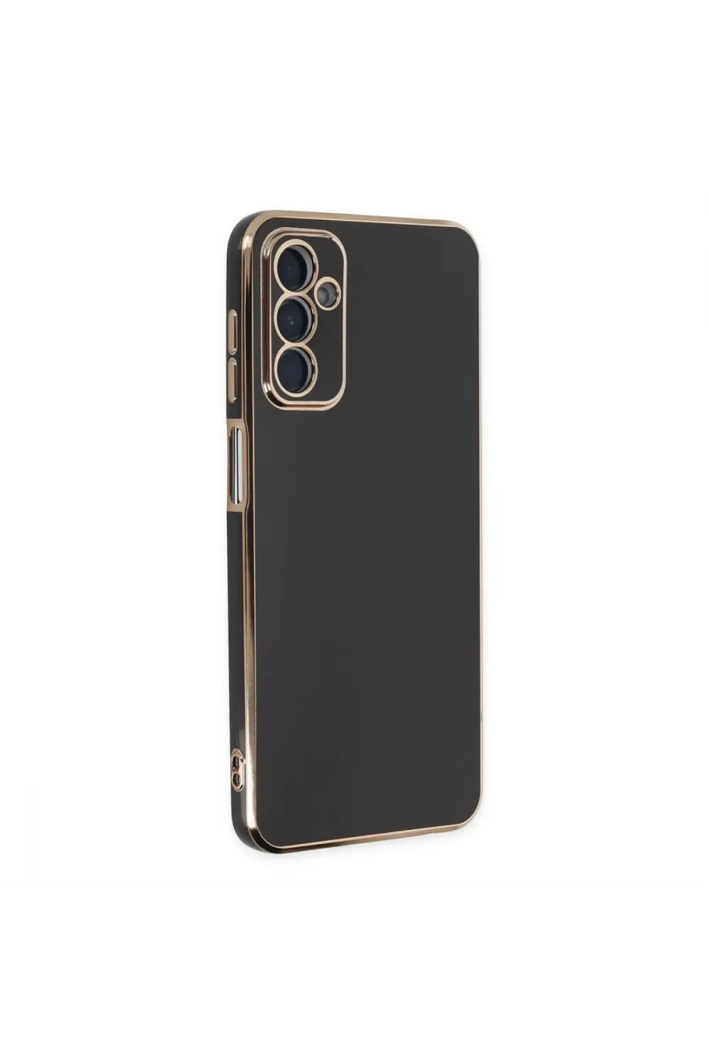 Samsung Galaxy M23 Kılıf Volet Silikon - Siyah