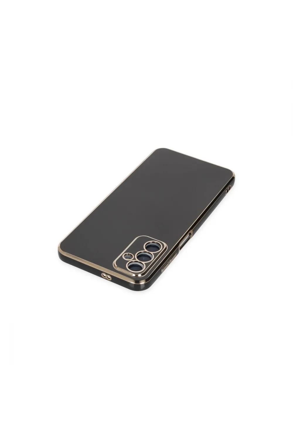 Samsung Galaxy M23 Kılıf Volet Silikon - Siyah