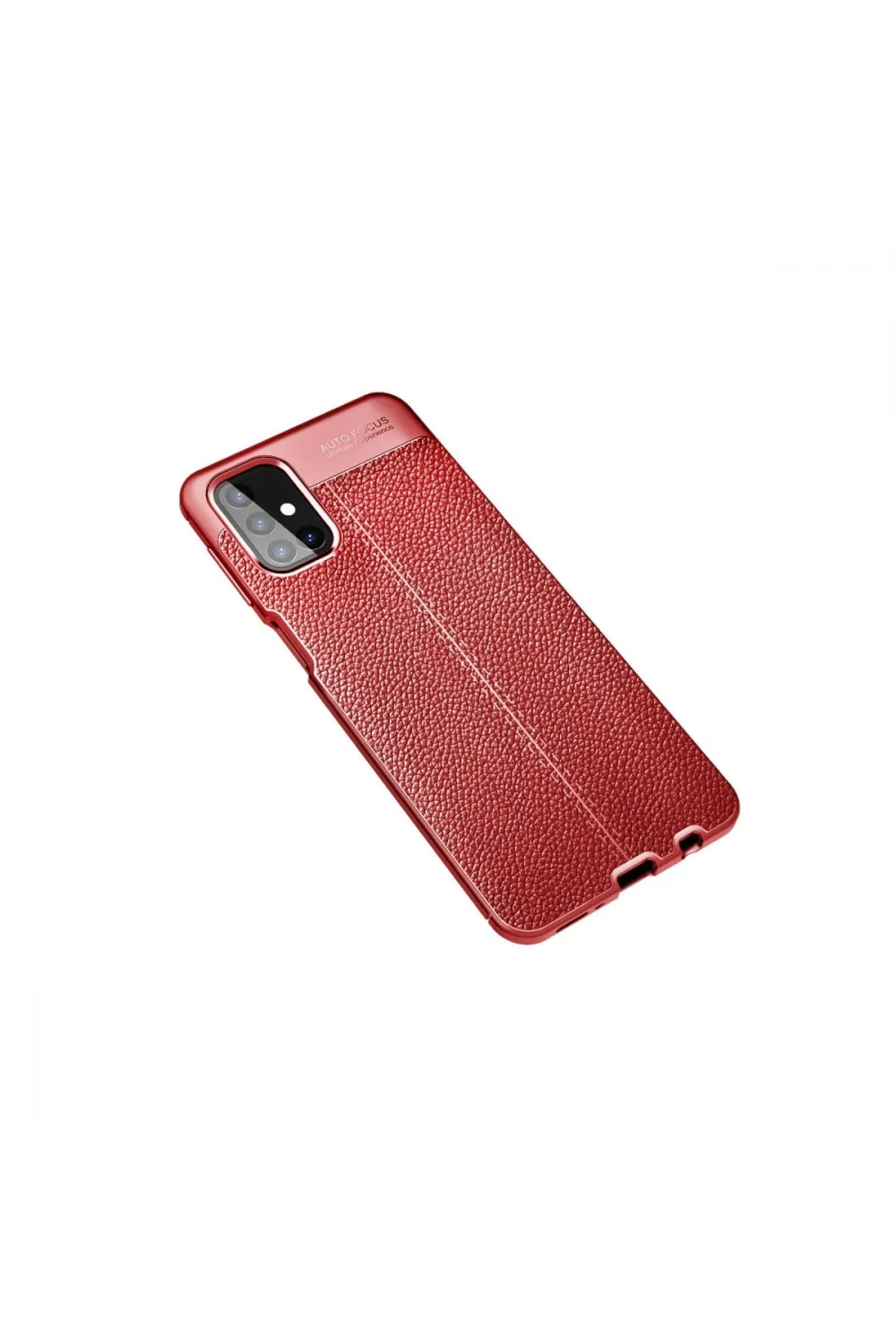 Samsung Galaxy M31s Kılıf Auto Focus Kapak - Kırmızı