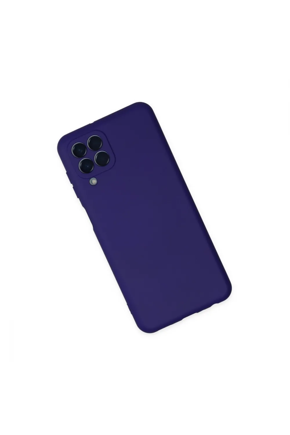 Samsung Galaxy M33 Kılıf Nano İçi Kadife Silikon - Mor