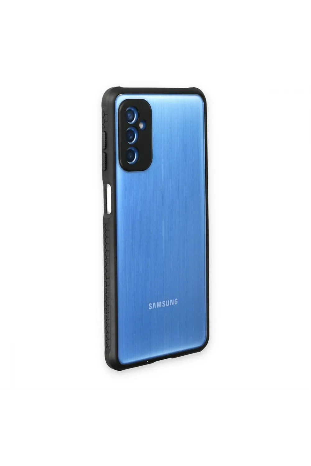 Samsung Galaxy M52 5g Kılıf Miami Şeffaf Silikon - Siyah