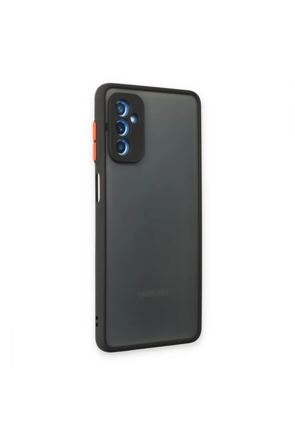 Samsung Galaxy M52 5g Kılıf Montreal Silikon Kapak - Siyah