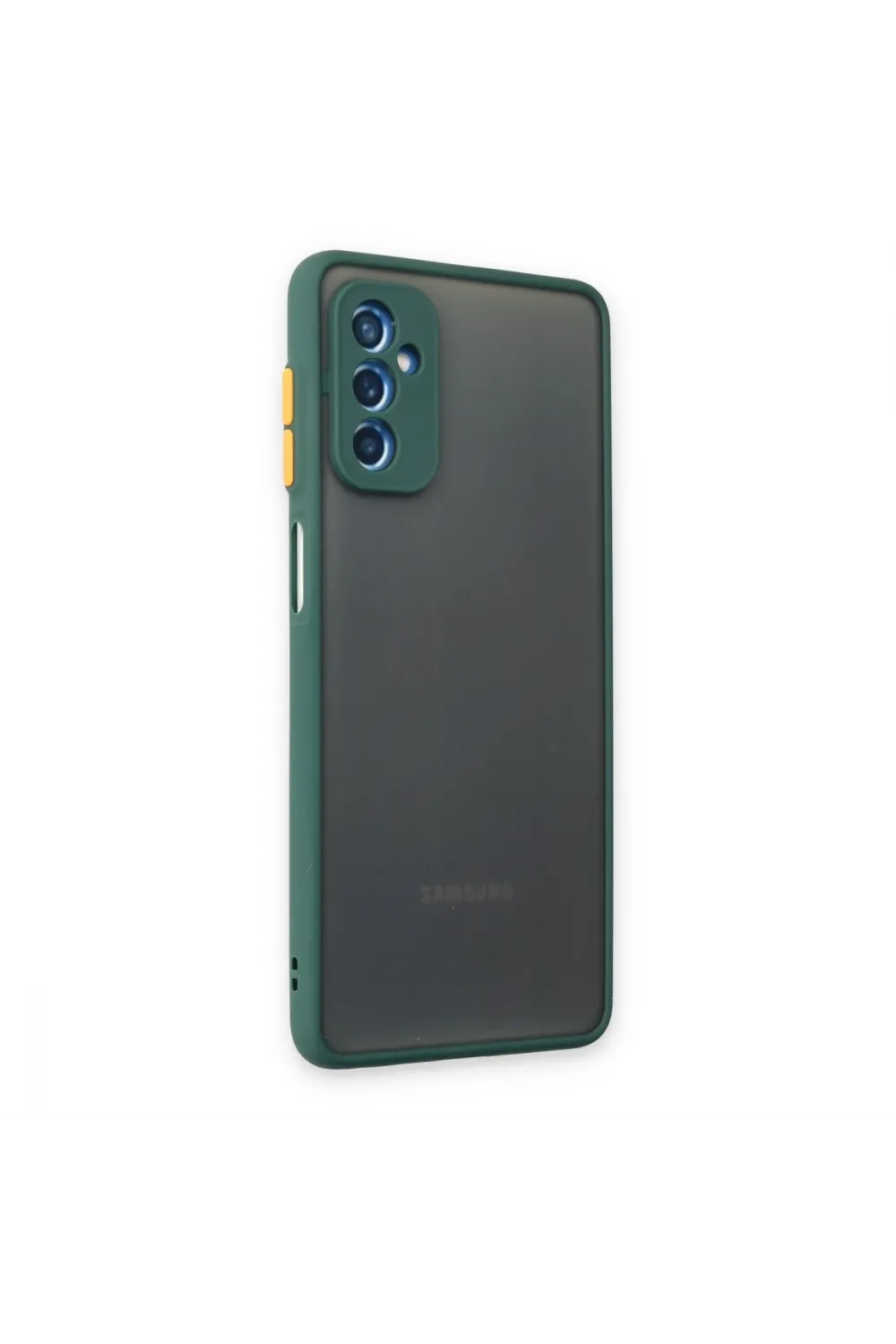 Samsung Galaxy M52 5g Kılıf Montreal Silikon Kapak - Yeşil