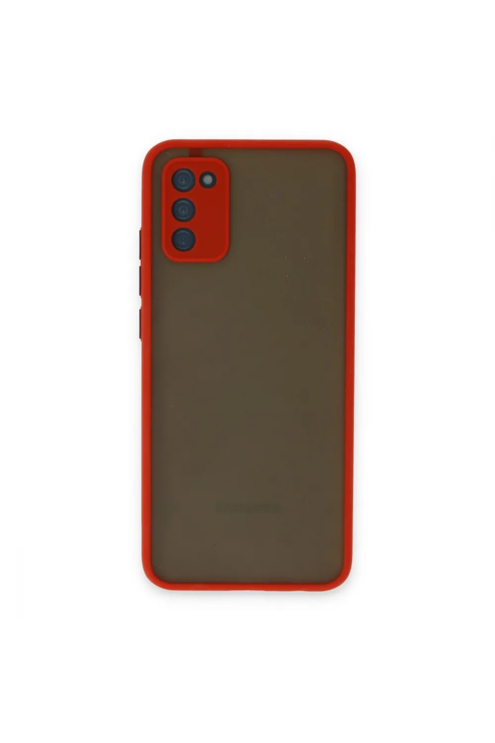 Samsung Galaxy S20 Fe Kılıf Montreal Silikon Kapak - Kırmızı