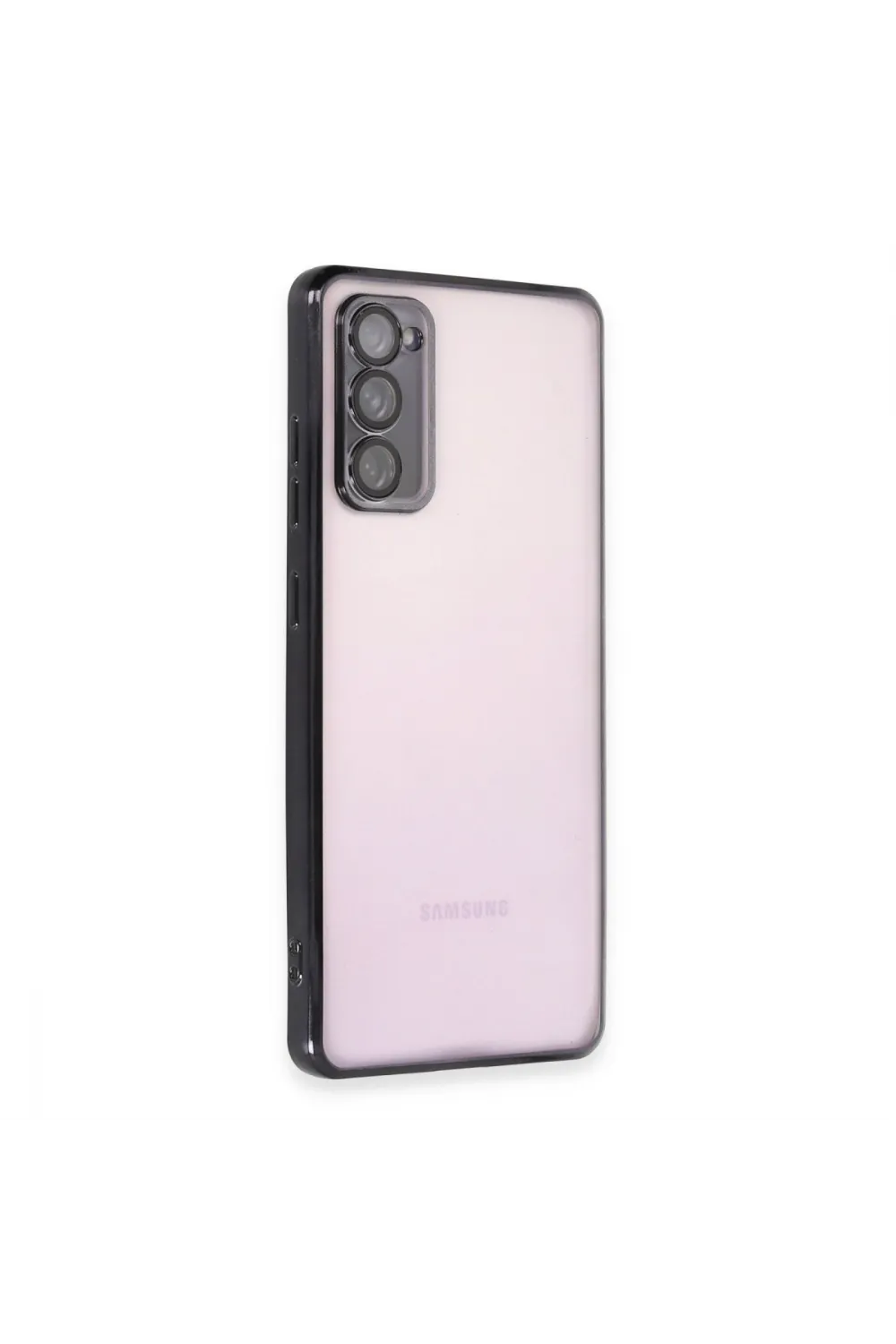 Samsung Galaxy S20 Fe Kılıf Razer Lensli Silikon - Siyah