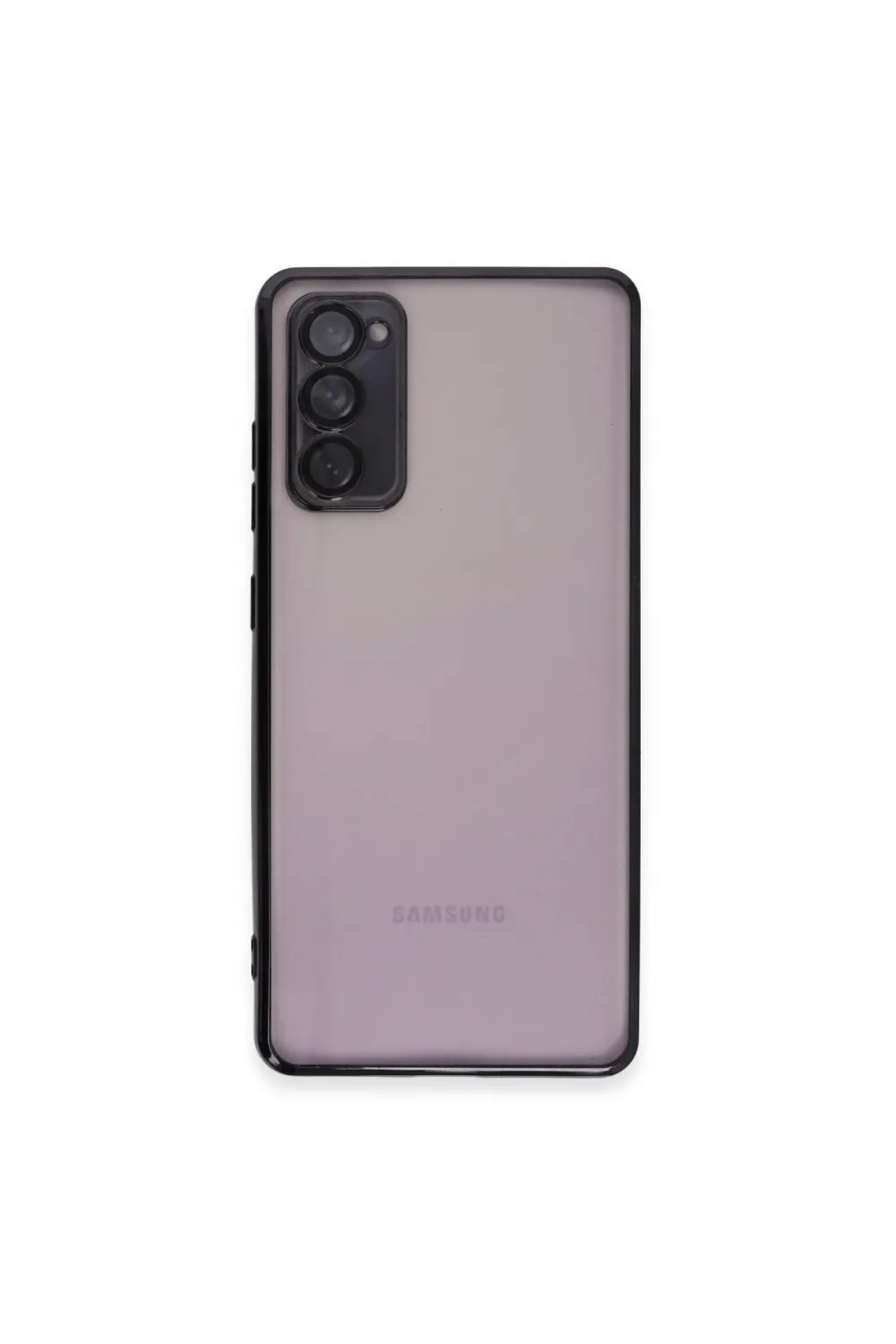 Samsung Galaxy S20 Fe Kılıf Razer Lensli Silikon - Siyah