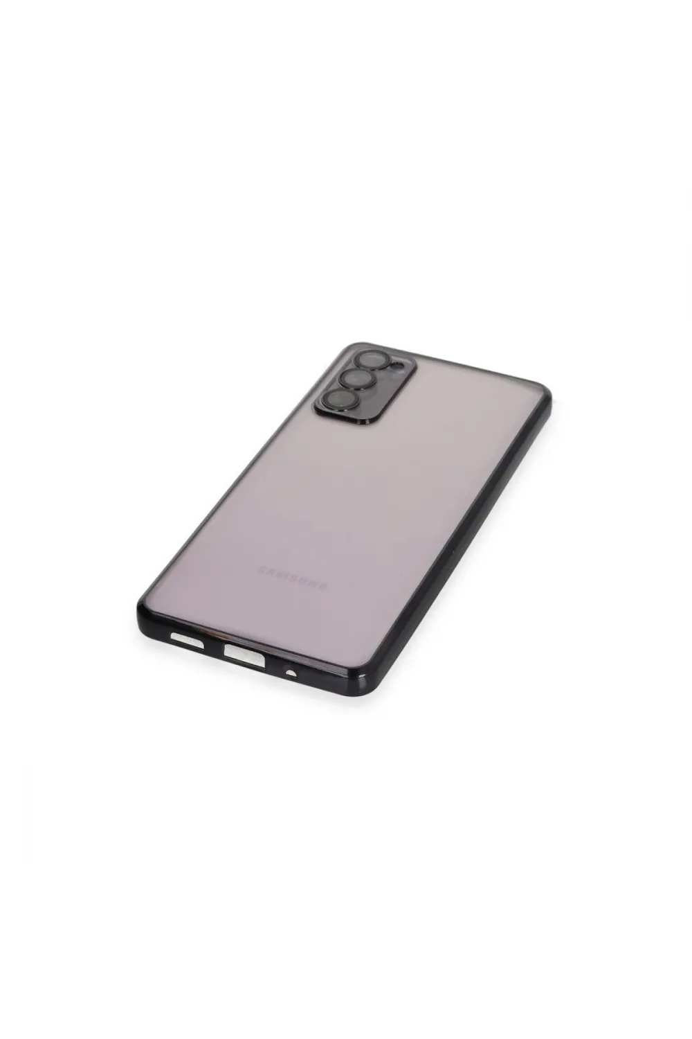 Samsung Galaxy S20 Fe Kılıf Razer Lensli Silikon - Siyah