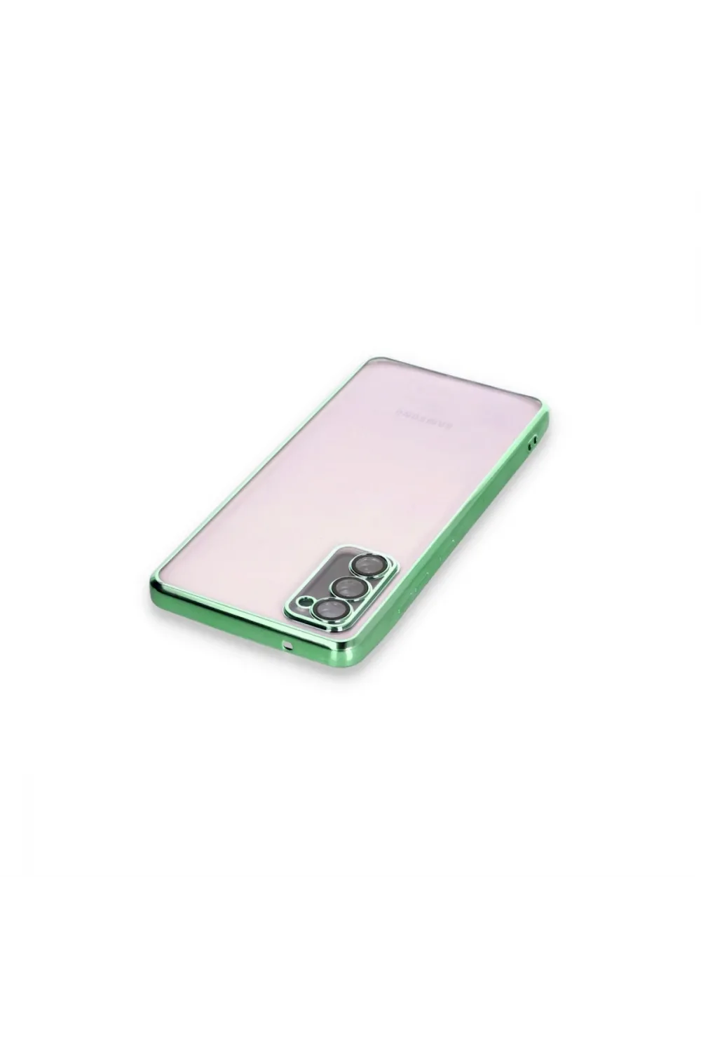 Samsung Galaxy S20 Fe Kılıf Razer Lensli Silikon - Yeşil