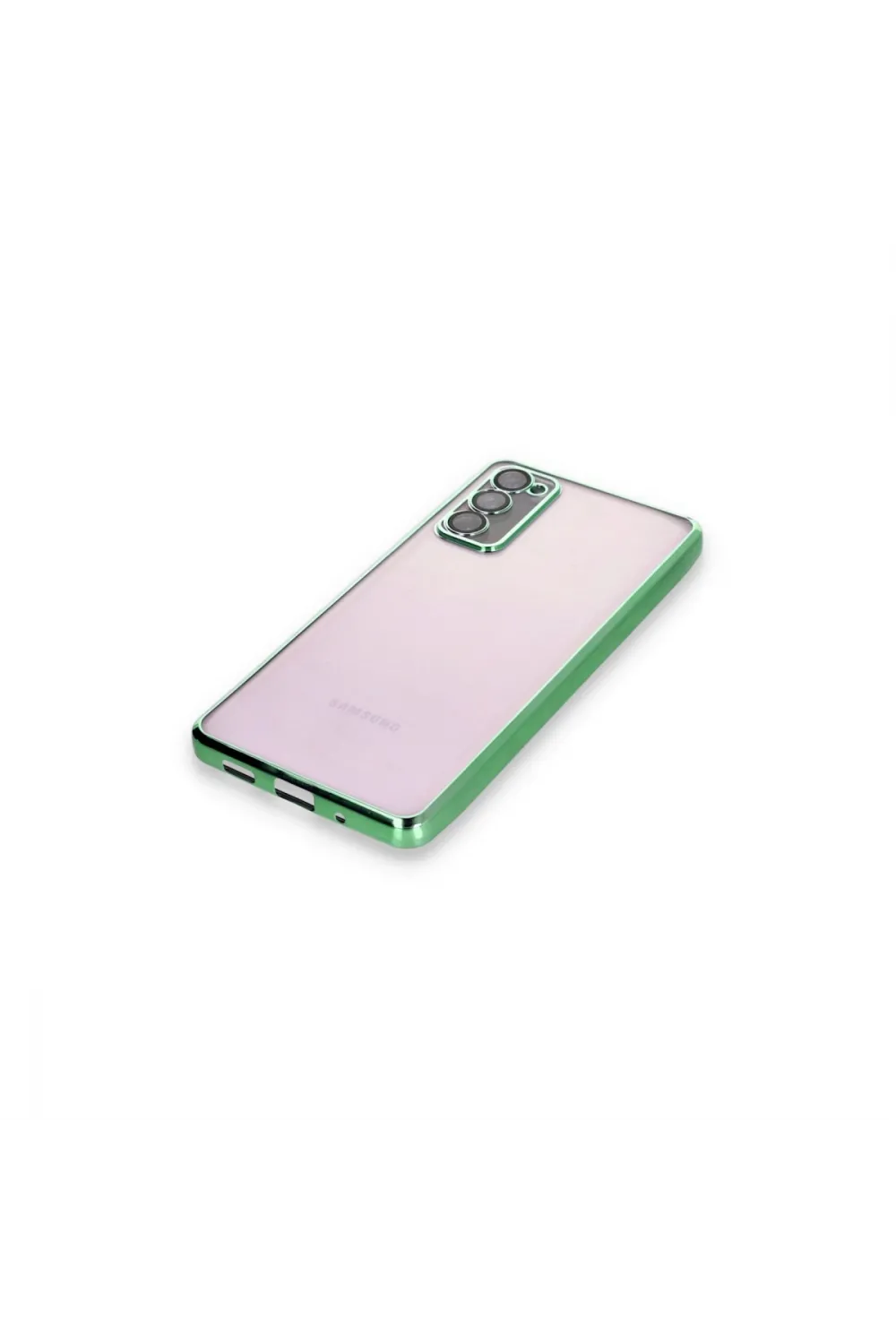 Samsung Galaxy S20 Fe Kılıf Razer Lensli Silikon - Yeşil