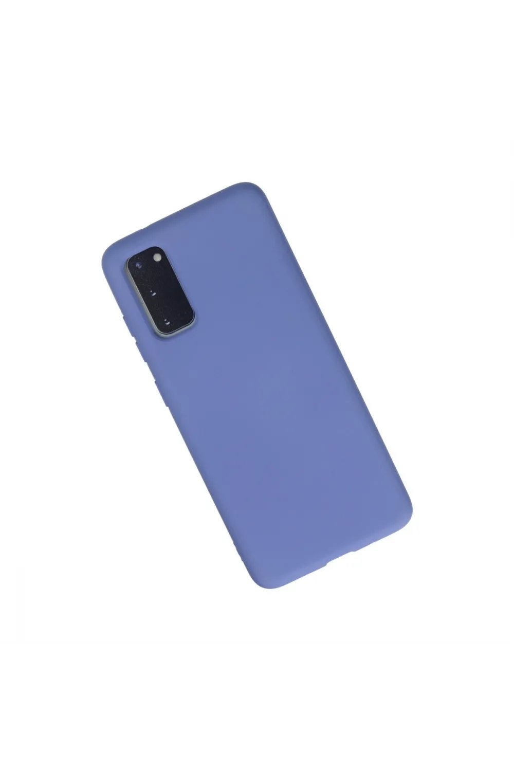 Samsung Galaxy S20 Kılıf Nano İçi Kadife Silikon - Lila