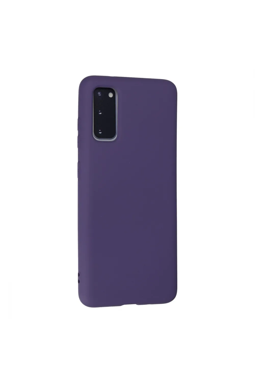 Samsung Galaxy S20 Kılıf Nano İçi Kadife Silikon - Mor
