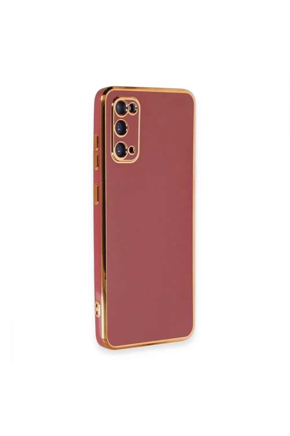 Samsung Galaxy S20 Kılıf Volet Silikon - Kırmızı