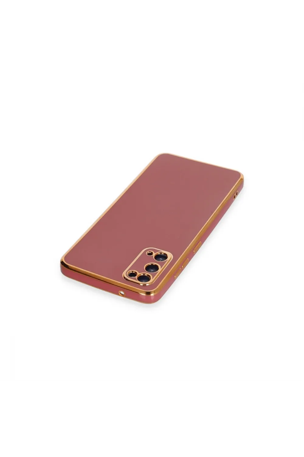 Samsung Galaxy S20 Kılıf Volet Silikon - Kırmızı