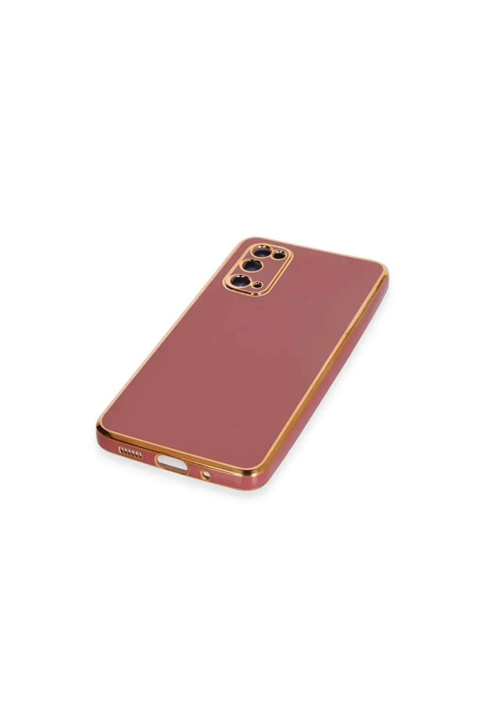 Samsung Galaxy S20 Kılıf Volet Silikon - Kırmızı
