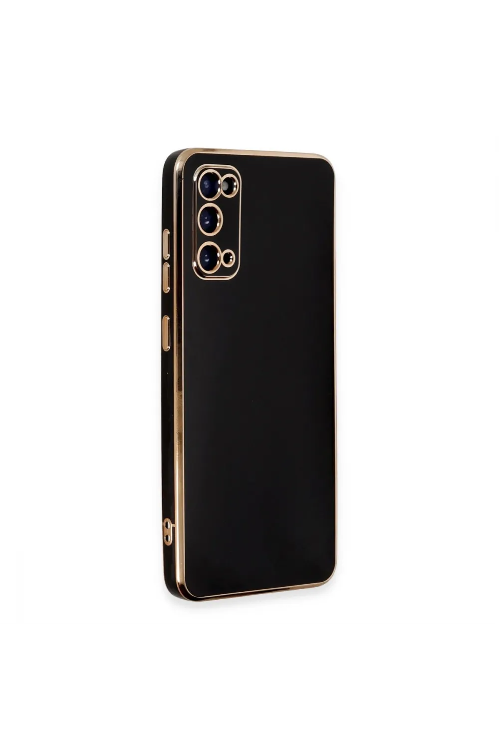 Samsung Galaxy S20 Kılıf Volet Silikon - Siyah