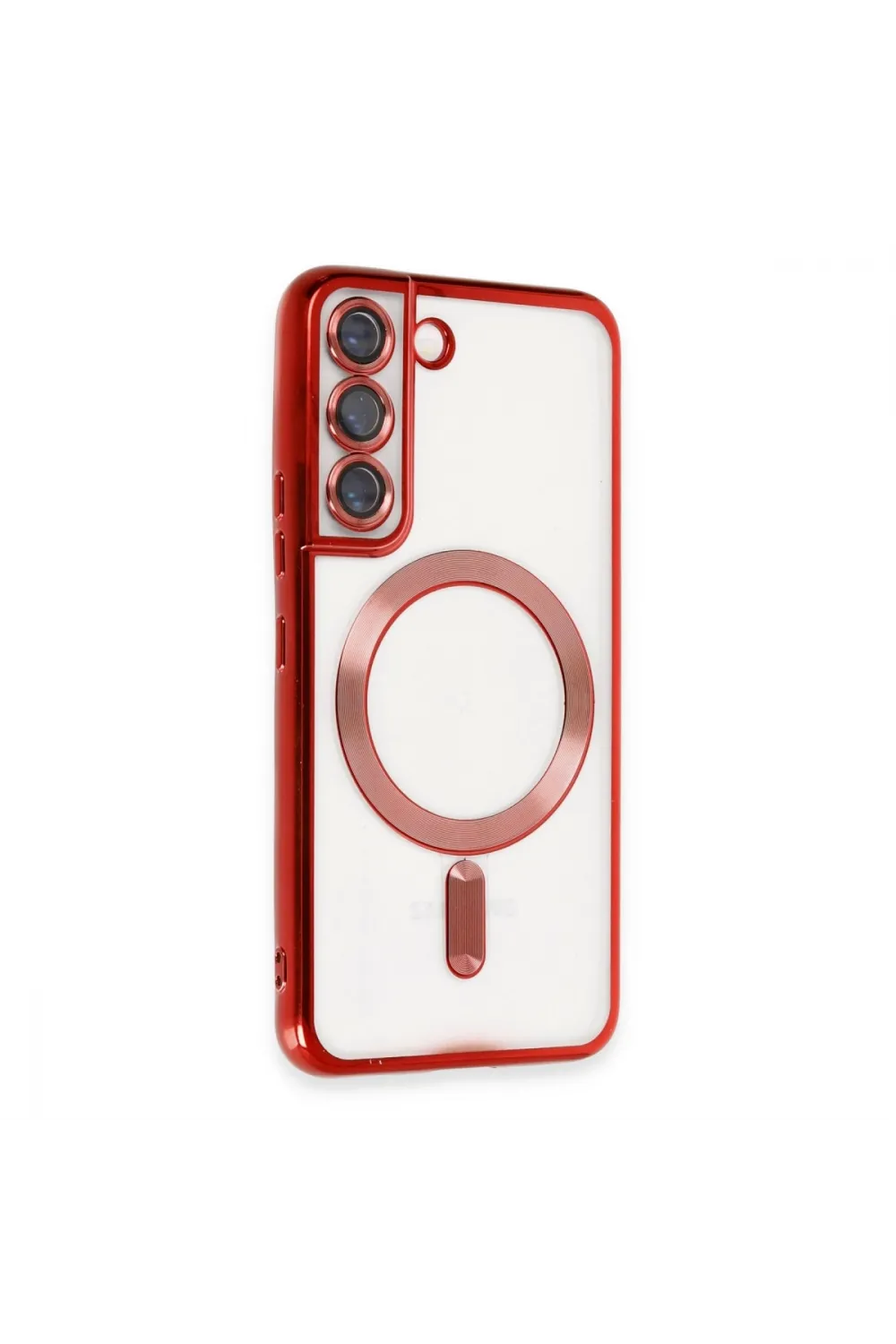 Samsung Galaxy S22 Kılıf Kross Magneticsafe Kapak - Kırmızı
