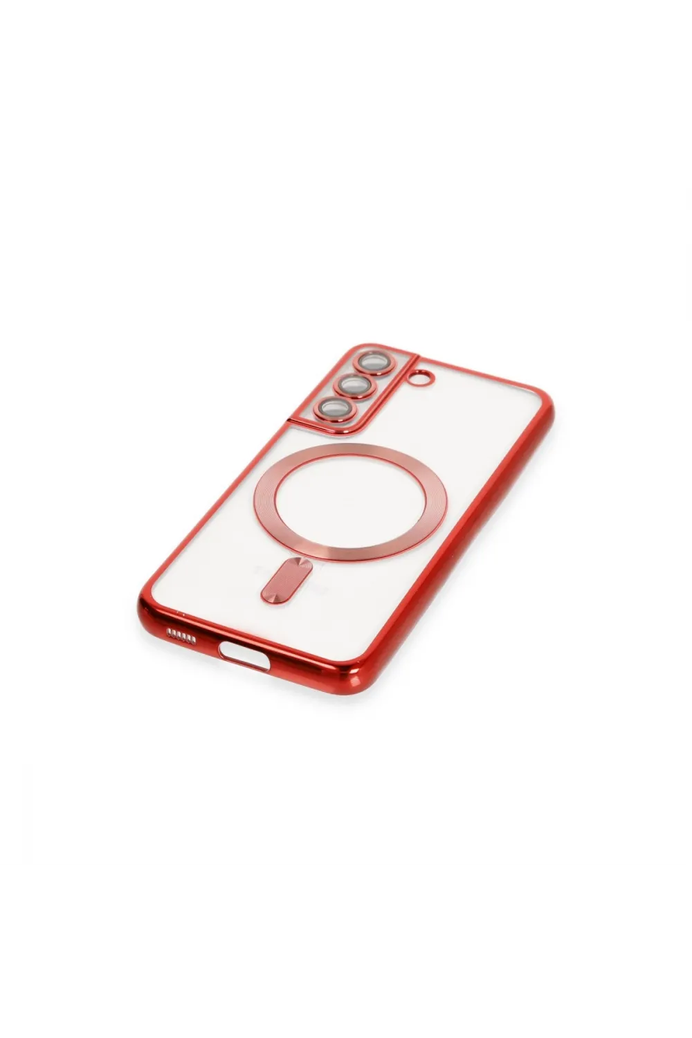 Samsung Galaxy S22 Kılıf Kross Magneticsafe Kapak - Kırmızı