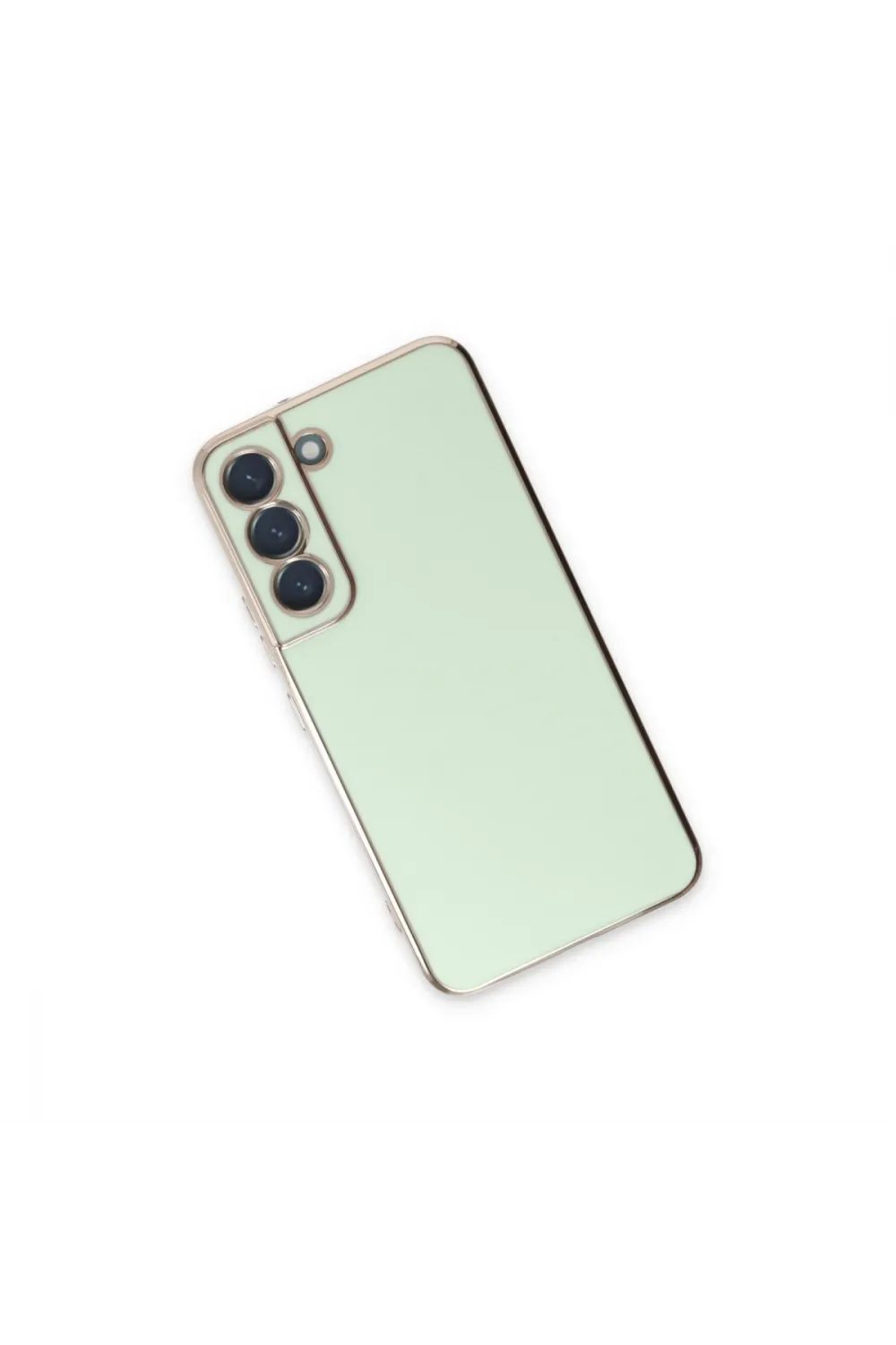 Samsung Galaxy S22 Plus Kılıf Volet Silikon - Açık Yeşil
