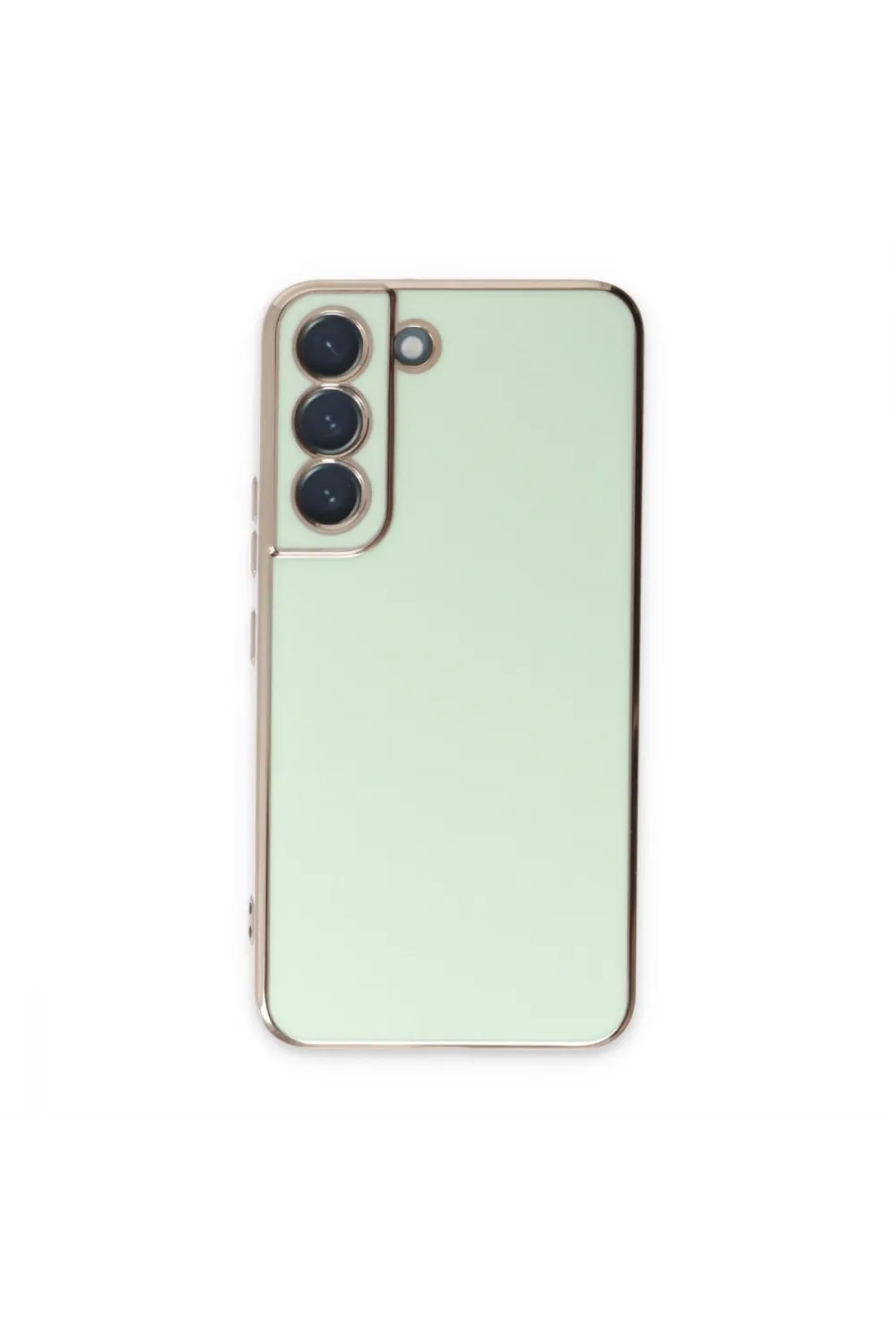 Samsung Galaxy S22 Plus Kılıf Volet Silikon - Açık Yeşil