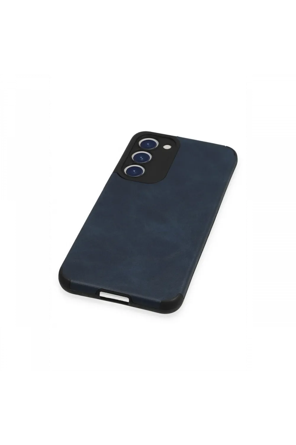 Samsung Galaxy S23 Plus Kılıf Loop Deri Silikon - Lacivert