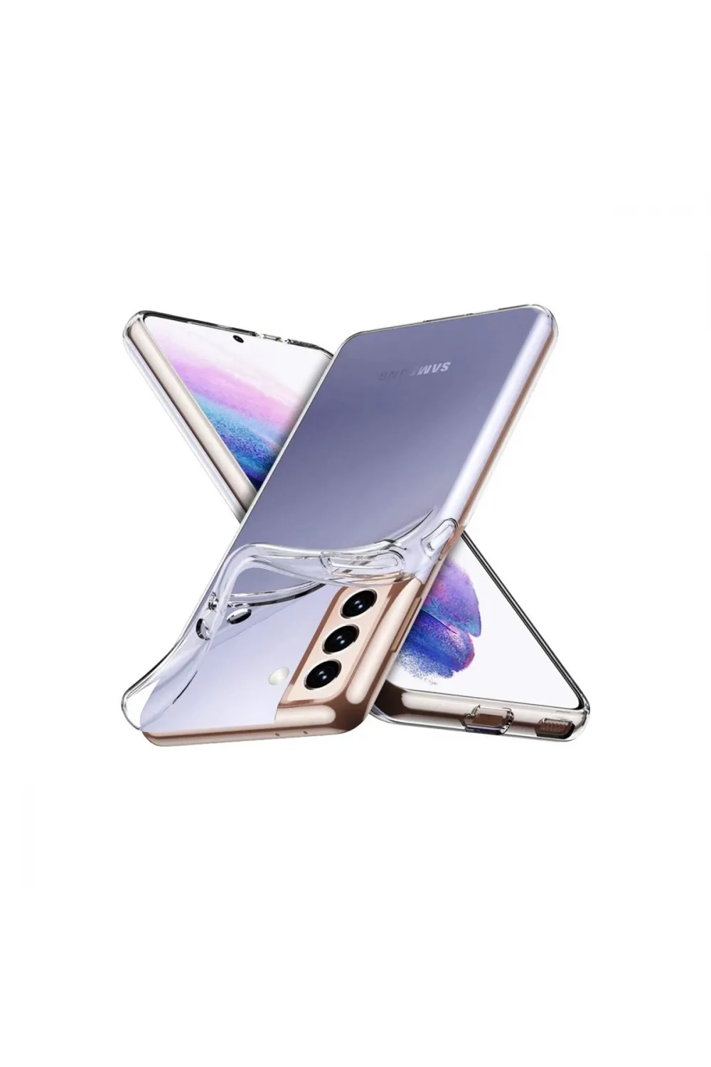 Samsung Galaxy S23 Plus Kılıf Lüx Şeffaf Silikon