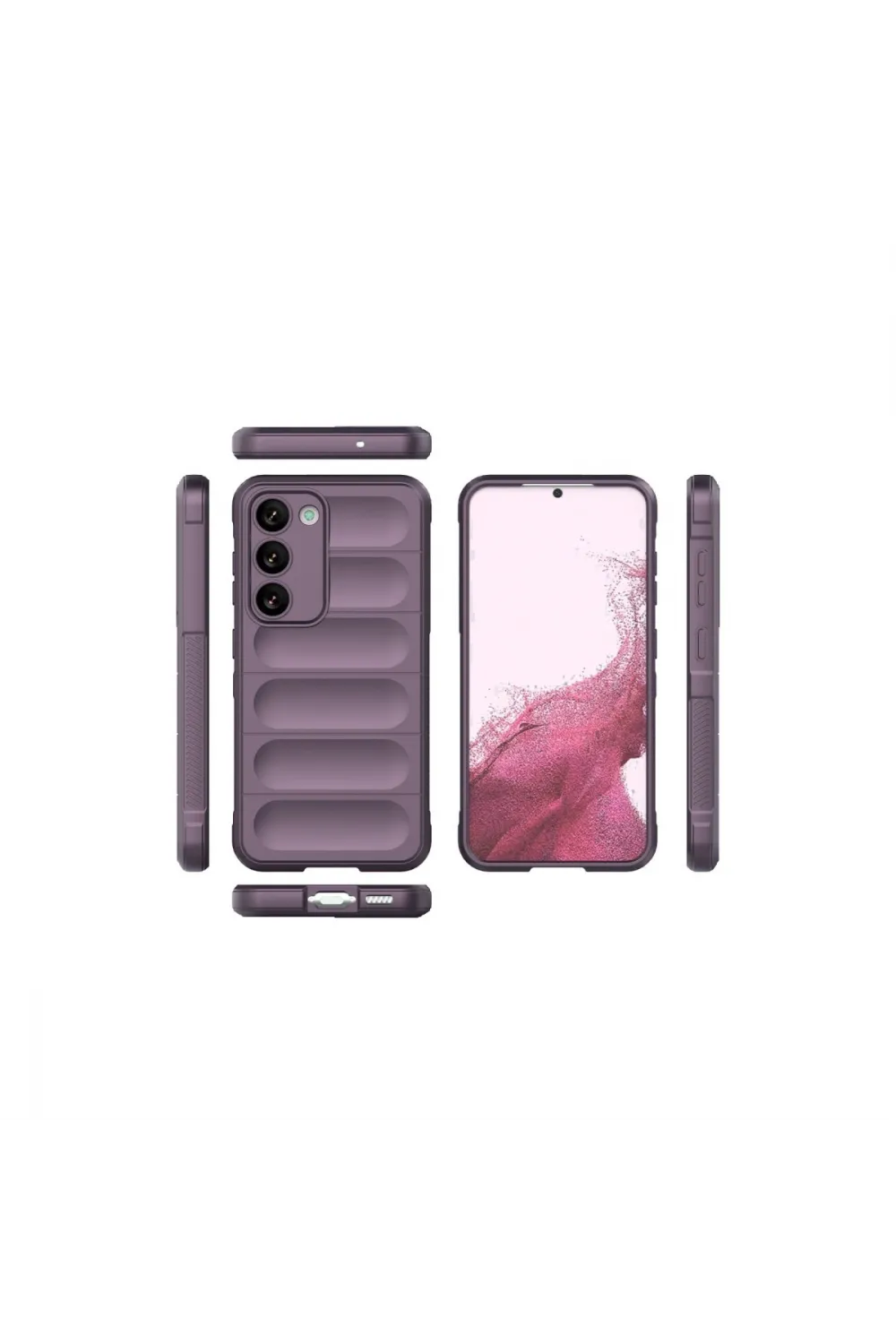 Samsung Galaxy S23 Plus Kılıf Optimum Silikon - Mor