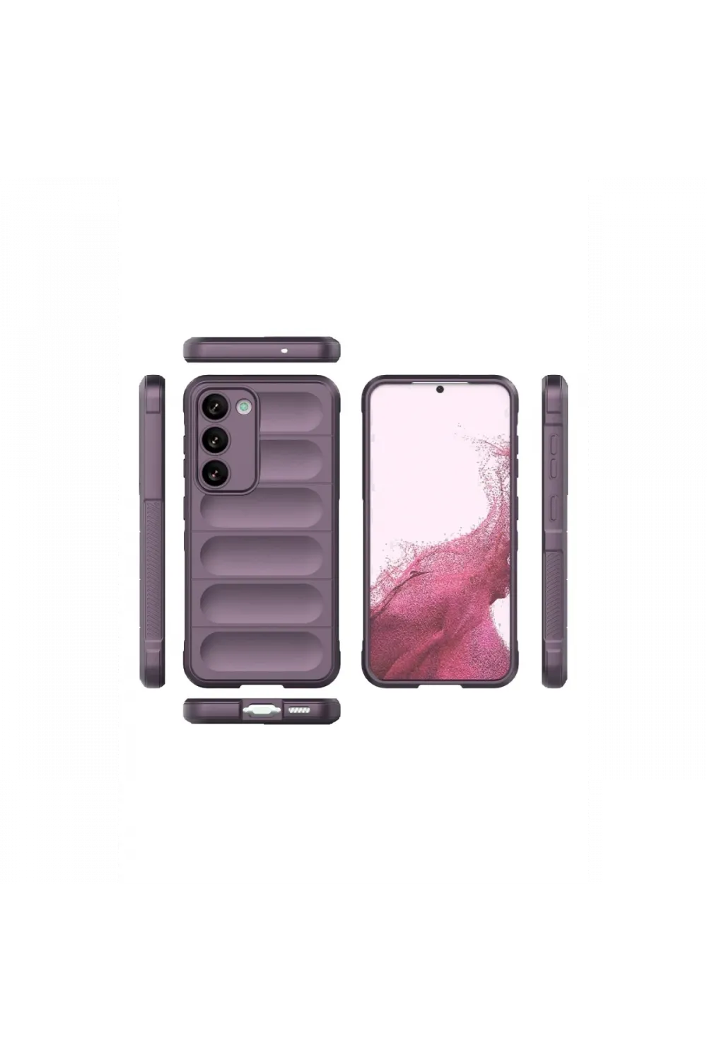 Samsung Galaxy S23 Plus Kılıf Optimum Silikon - Mor