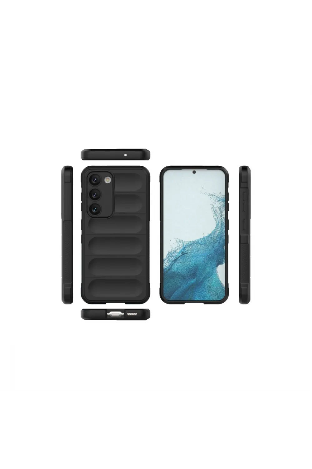 Samsung Galaxy S23 Plus Kılıf Optimum Silikon - Siyah