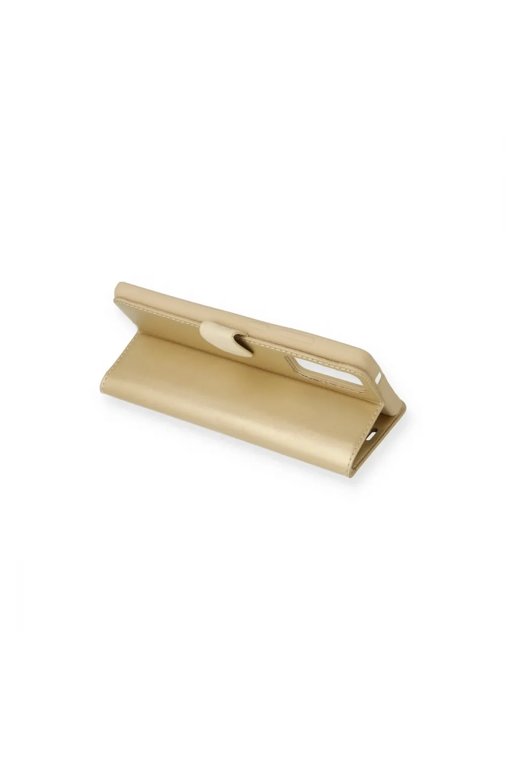 Samsung Galaxy S23 Plus Trend S Plus Kapaklı Kılıf - Gold