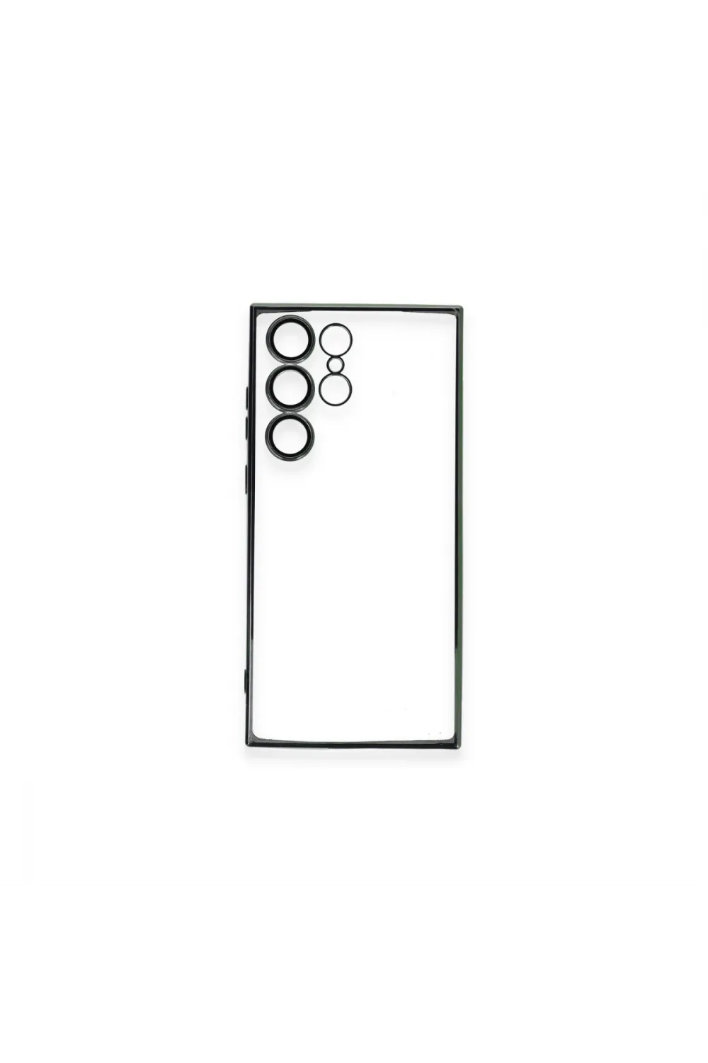 Samsung Galaxy S23 Ultra Kılıf Razer Lensli Silikon - Yeşil